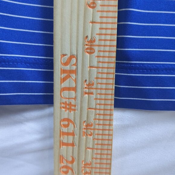 Nike Polo Shirt Adult Mens X-Large Blue Dri-Fit Golf Outdoors College Fields - Picture 5 of 12